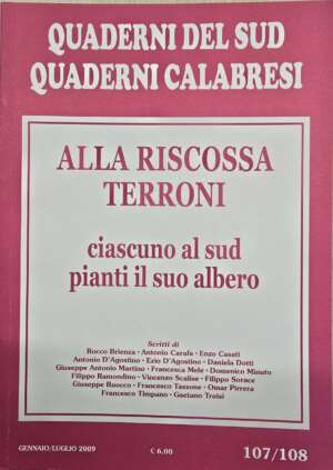 Copertina Quaderni del Sud e Quaderni Calabresi 107-108