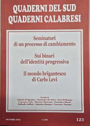 Copertina Quaderni del Sud e Quaderni Calabresi 123