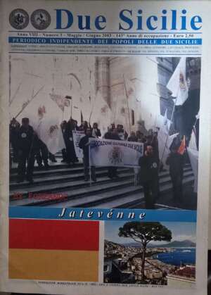 Copertina di Due Sicilie ANNO VIII NR 3