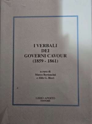 I vebali dei governi Cavour